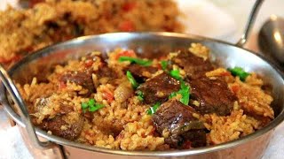 One Pan Aromatic Beef and Rice in 30 Minutes [upl. by Loziram]