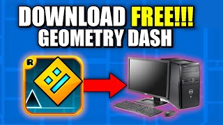 How To Download Geometry Dash on PC Full Guide 2024 ✅ LATEST VERSION 2024 [upl. by Bohman]