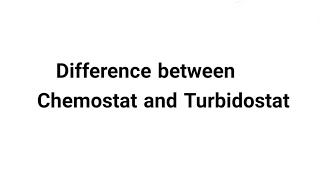 Difference between chemostat and turbidostat  Microbial growth  Muskan yadav [upl. by Luapsemaj374]