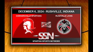 CHS Spartan Basketball  Rushville  LIVE [upl. by Doak]