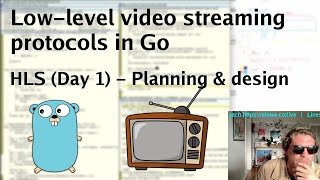 Lowlevel video streaming protocols in Go HLS Day 1  Planning amp design [upl. by Analaf]