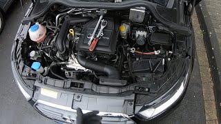 How to replace the battery car start battery AGM replacement Audi A1S1 Sportback DIY [upl. by Glass36]