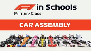 F1 in Schools Primary Class  Car Assembly Process [upl. by Lluj]