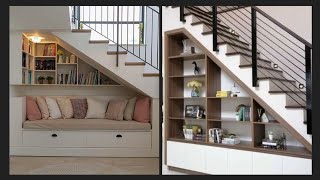 Amazing under stairs space ideas  Best under stairs storage ideas [upl. by Luckett]