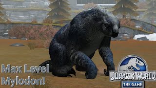 Max Level Mylodon Jurassic World The Game [upl. by Belsky113]