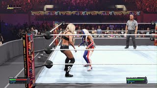 Zelina Vega vs Charlotte Flair womans championship [upl. by Chute]