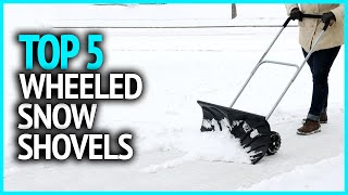 Best Snow Shovels With Wheels  Top 5 Best Wheeled Snow Shovels 2024 [upl. by Llenal98]