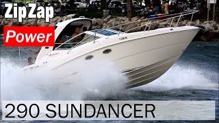 Sea Ray 290 Sundancer on Rough Water  BEATS WORKIN [upl. by Launamme]