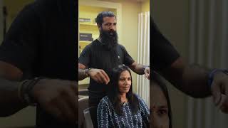 Manis family salon amp makeover studio TrivandrumPls Contact 7994789500youtube shorts shots [upl. by Ennis]