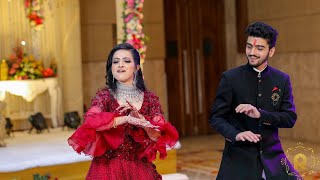 Beautiful Engagement Dance performance by Bride and Groom  Mother Surprises the Bride [upl. by Alithia]