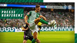 SV Werder Bremen – FC Bayern München 04  Pressekonferenz  SV Werder Bremen [upl. by Loredana389]