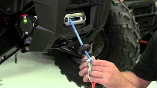 Polaris® HD Winch Auto Stop Install ATV  Polaris OffRoad Vehicles [upl. by Nilya547]