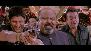 Munna Circuit BEST COMEDY  Lage Raho Munna Bhai  CLIMAX COMEDY  Sanjay Dutt Arshad Warsi [upl. by Araihc249]