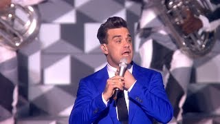 Robbie Williams  Candy Live at BRIT Awards 2013 [upl. by Anaigroeg675]