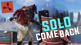 Rust  The SOLO COMEBACK Rust Solo Survival [upl. by Esinehs221]