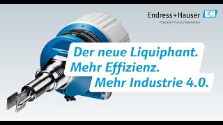 Der neue Liquiphant Mehr Effizienz Mehr Industrie 40 [upl. by Ahsiem]