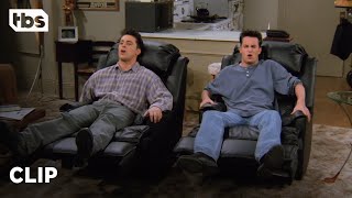 Friends Joey amp Chandler Get LaZBoys Season 2 Clip  TBS [upl. by Doralyn]