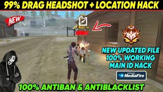 OB47 freefire Drag Headshot  NPC Location hack config file antiban Headshot Config today ff max🔥 [upl. by Diskson972]