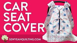 Make Your Own Car Seat Cover  Beginner Tutorial [upl. by Nilo]