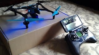 Dromida Vista FPV  Indoor Maiden Flight [upl. by Arnie]