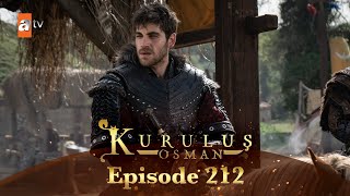 Kurulus Osman Urdu  Season 5 Episode 212 [upl. by Aniteb]