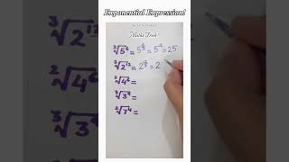 Unlock the secrets of exponential expressions Mastering Exponential Expressions  Easy Math Tricks [upl. by Tiebout]