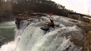 Kayaking Little River Canyon Al Falls [upl. by Elleryt]