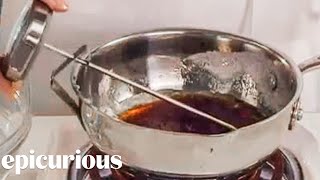 How to Caramelize Sugar  Epicurious [upl. by Winer454]