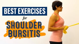 Top 3 Stretches amp Exercises for Shoulder Bursitis [upl. by Maiocco]