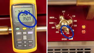 Electric Oven Thermostat Adjustment [upl. by Artimas]