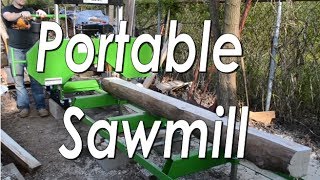 Portable Sawmill Assembly  Harbor Freight [upl. by Lefkowitz]