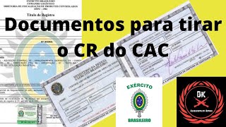 Documentos para tirar CR do CAC 2021 [upl. by Karyn18]