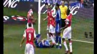 John Terry Injury Chelsea Vs Arsenal [upl. by Anjali]