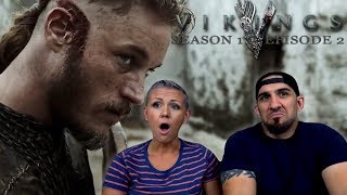 Vikings Season 1 Episode 2 Wrath of the Northmen REACTION [upl. by Ateloj]