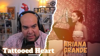 Ariana Grande  Tattooed Heart Reaction Official Music Video  MY FIRST TIME [upl. by Rocher]