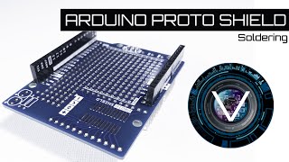 Arduino Proto Shield TutorialSoldering [upl. by Sadie746]