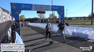 Xfinity Newburyport Half Marathon  Relay  5k Finish Line [upl. by Adnwahsal]