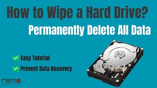 How To Permanently Delete External Hard Drive Data [upl. by Salomi]