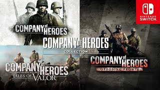 Company of Heroes Collection  Nintendo Switch Gameplay [upl. by Tomasine]