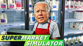 US Presidents Play Supermarket Simulator 3 [upl. by Ahdar]