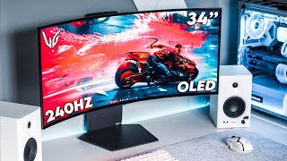 The Perfect OLED Ultrawide  LG UltraGear 34quot 240Hz 34GS95QE [upl. by Yhtnomit]