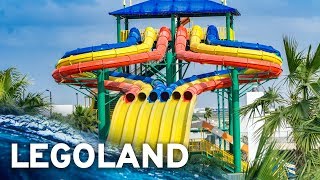 LEGOLAND DUBAI WATER PARK All Waterslides  GoPro POV [upl. by Nosyla]