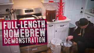 Making Beer at Home  MoreBeer Homebrew Starter Kit Demonstration [upl. by Alag720]