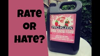 An Honest Review ProKleen Snow Foam [upl. by Julissa]