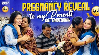 Pregnancy Reveal To My Parents 🥹❤️  The Best Moment In My Life 🥹  Divya Vlogs ❤️ [upl. by Oisangi]