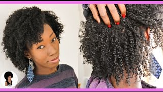 COIFFURE 8 quotComment définir les boucles sur cheveux crépusquot avec du gombo [upl. by Jet307]