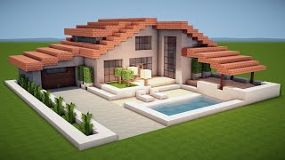 FAMILIEN HAUS in MINECRAFT bauen TUTORIAL HAUS 237 [upl. by Emanuela]