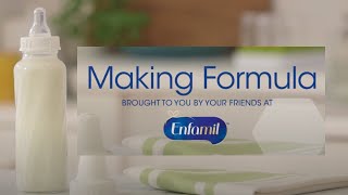 How to Prepare a Bottle for Newborn 3 Easy Steps  Making Enfamil A Powder formula [upl. by Genaro298]