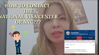 US VISA IMMIGRATION PROCESSINGHOW TO CONTACT NATIONAL VISA CENTERNVC TIMEFRAMEEMAIL NVC [upl. by Siva992]