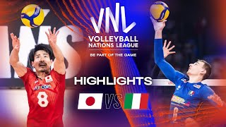 🇯🇵 JPN vs 🇮🇹 ITA  Highlights Final 34  Mens VNL 2023 [upl. by Lewes]